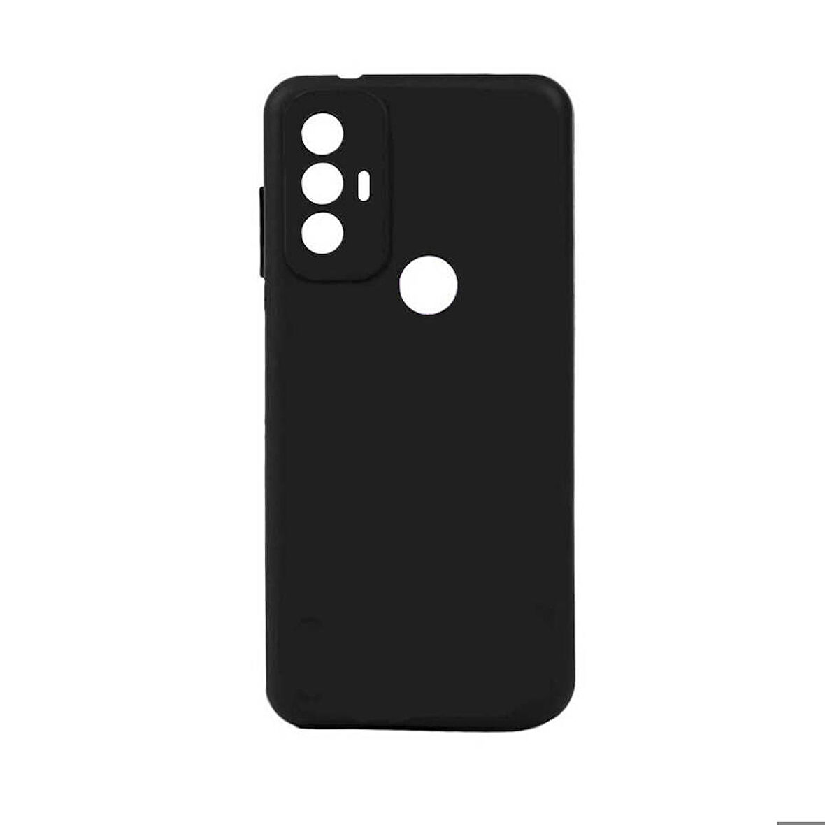 TCL 30 SE Uyumlu Kılıf Esnek Pürüzsüz Yumuşak Mat Silikon Flexible Matte Silicone