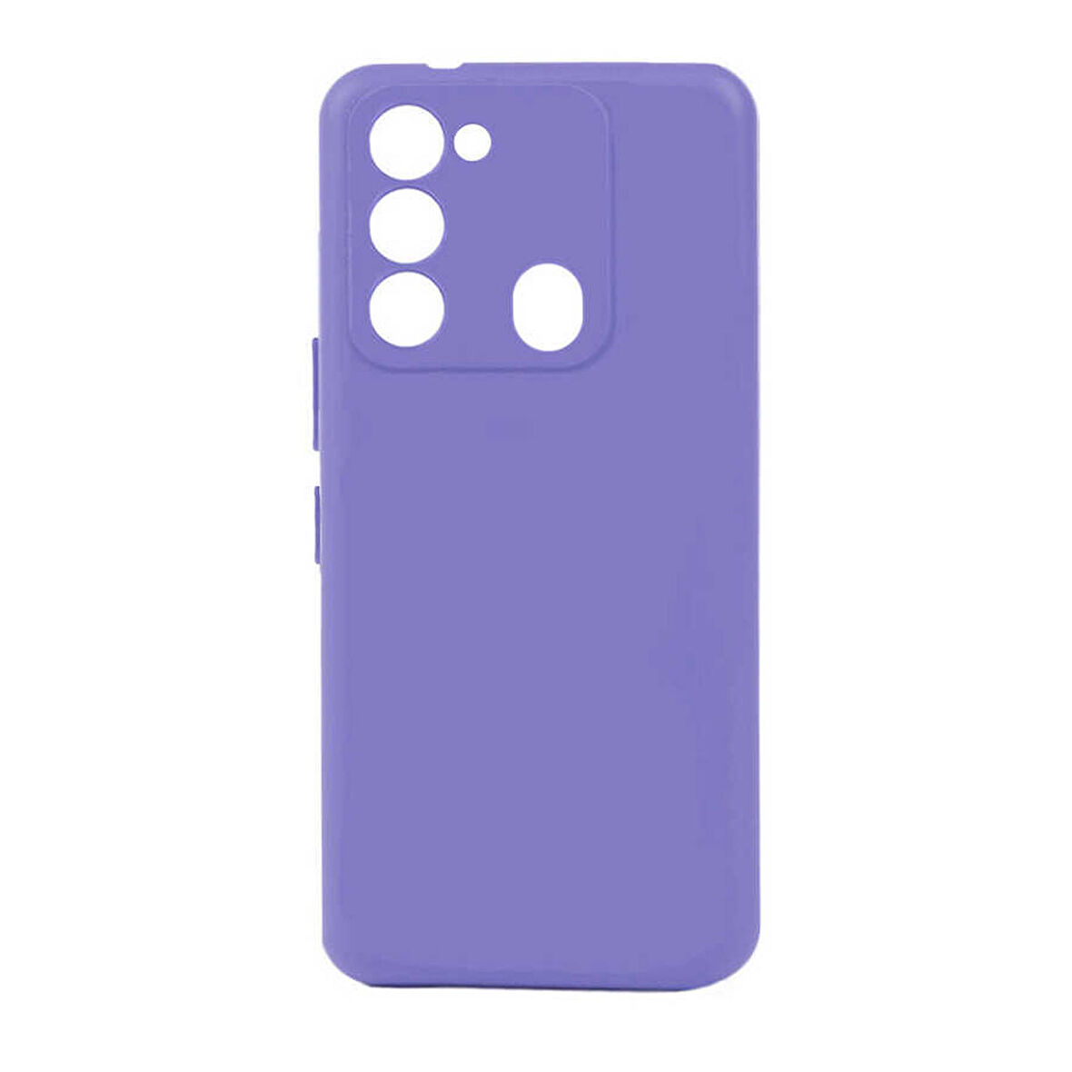 Tecno Spark 8C Uyumlu Kılıf Esnek Pürüzsüz Yumuşak Mat Silikon Flexible Matte Silicone