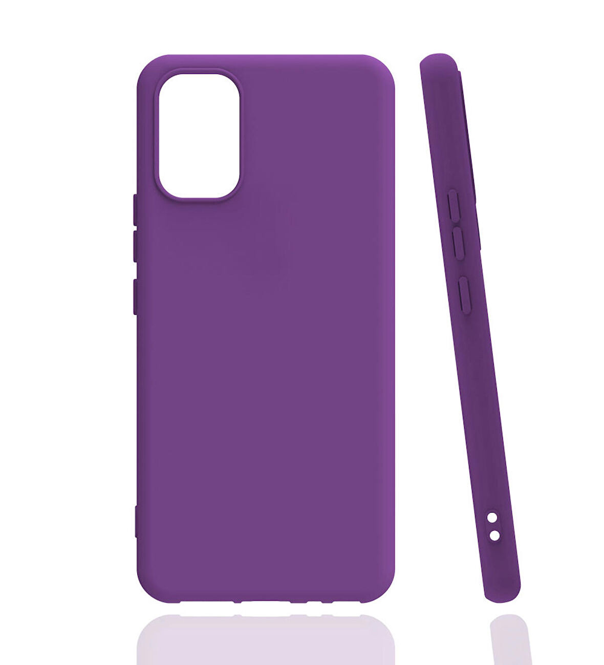 Vivo V21 Uyumlu Kılıf Esnek Pürüzsüz Yumuşak Mat Silikon Flexible Matte Silicone