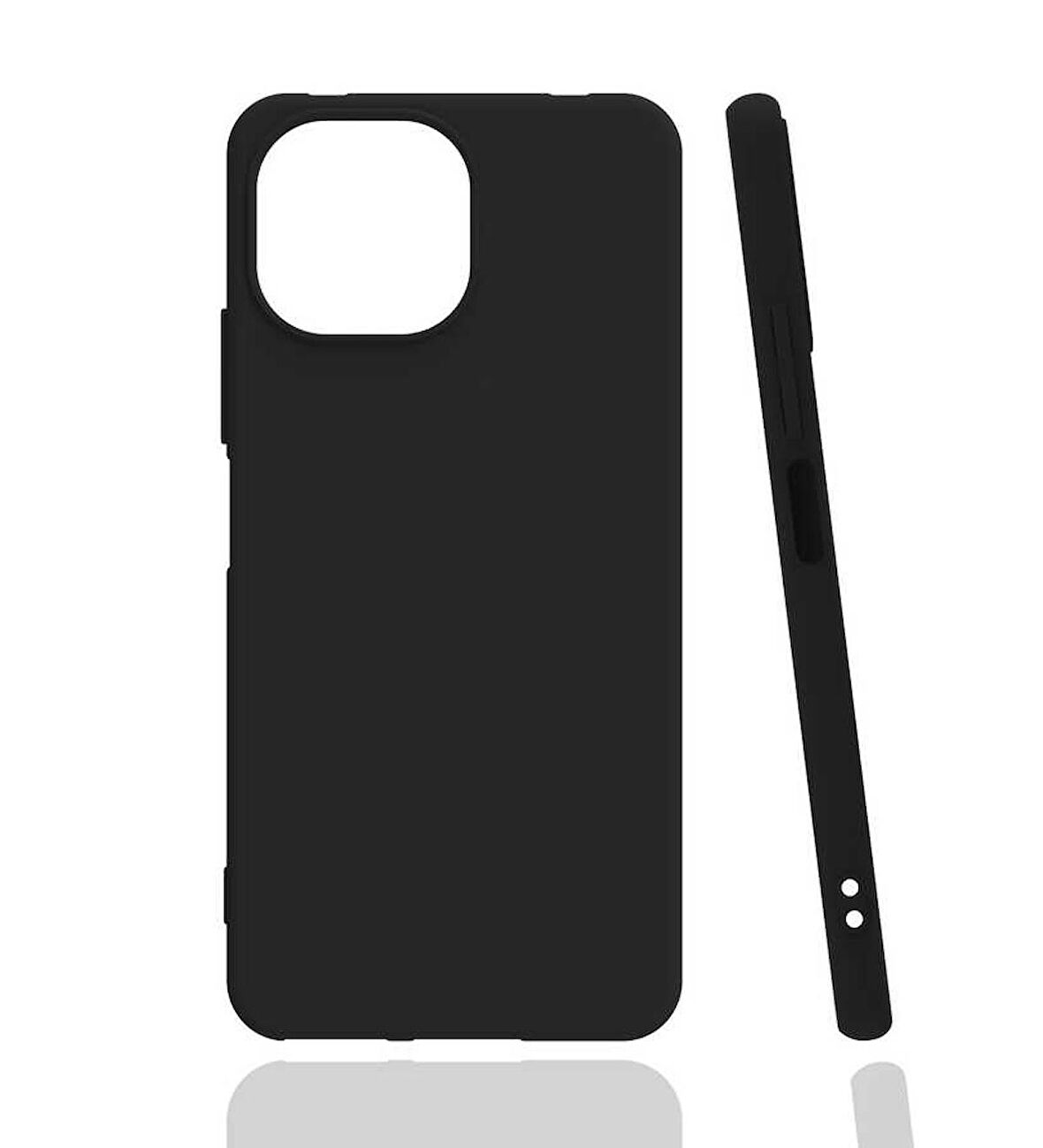 Xiaomi Mi 11 Lite Uyumlu Kılıf Esnek Pürüzsüz Yumuşak Mat Silikon Flexible Matte Silicone