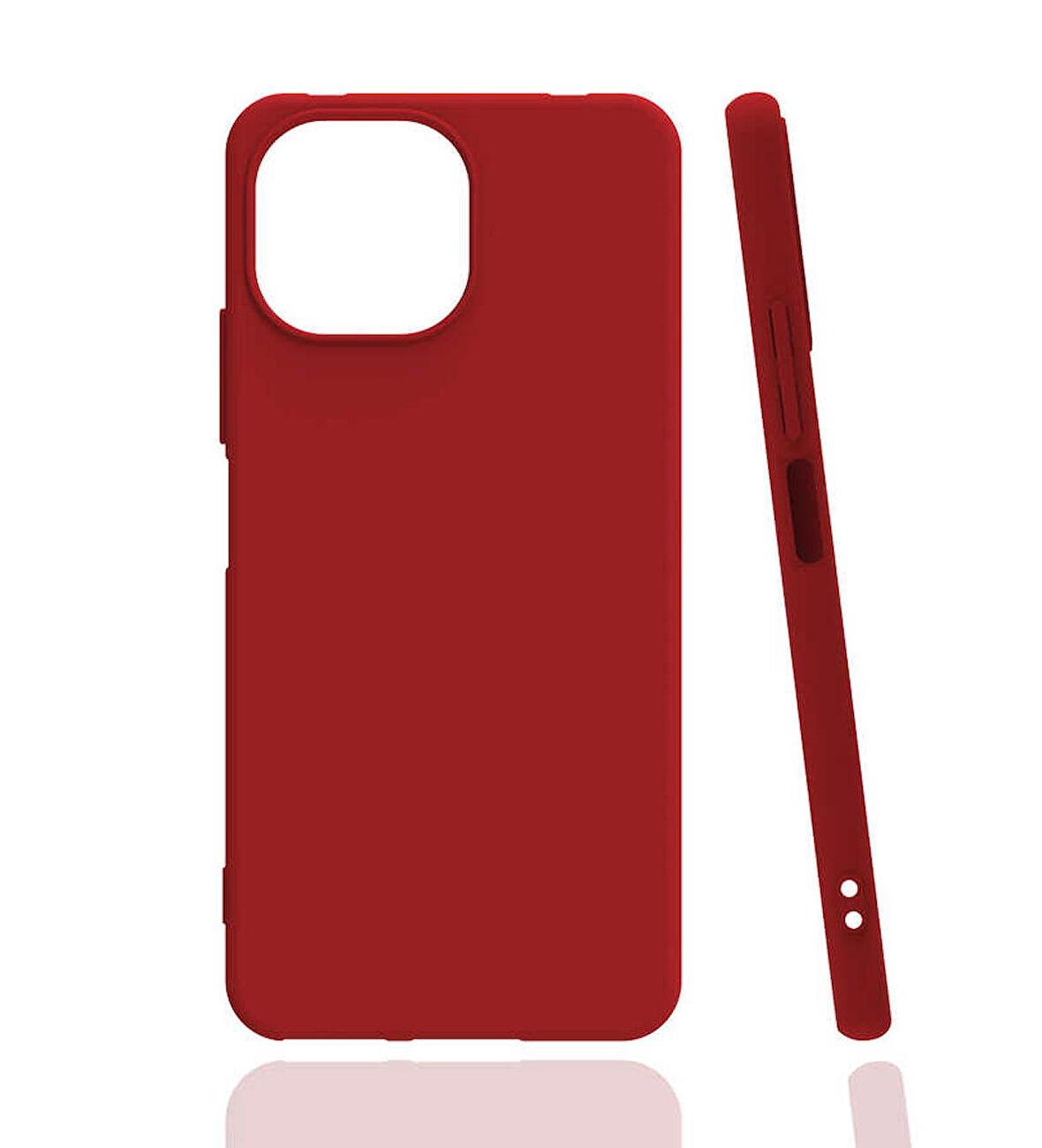 Xiaomi Mi 11 Lite Uyumlu Kılıf Esnek Pürüzsüz Yumuşak Mat Silikon Flexible Matte Silicone
