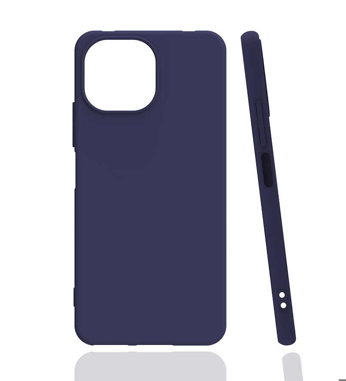 Xiaomi Mi 11 Lite Uyumlu Kılıf Esnek Pürüzsüz Yumuşak Mat Silikon Flexible Matte Silicone