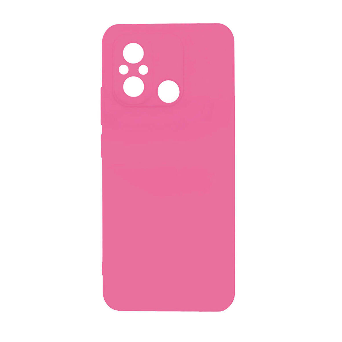 Xiaomi Redmi 12C Uyumlu Kılıf Esnek Pürüzsüz Yumuşak Mat Silikon Flexible Matte Silicone