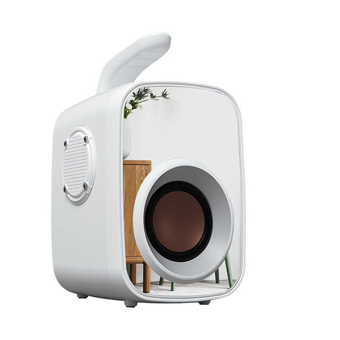 Kablosuz Taşınabilir Speaker Hoparlör Kulplu Dizayn ((11W RMS Güçlü Bas/Bluetooth 5.0/2000 mAh))