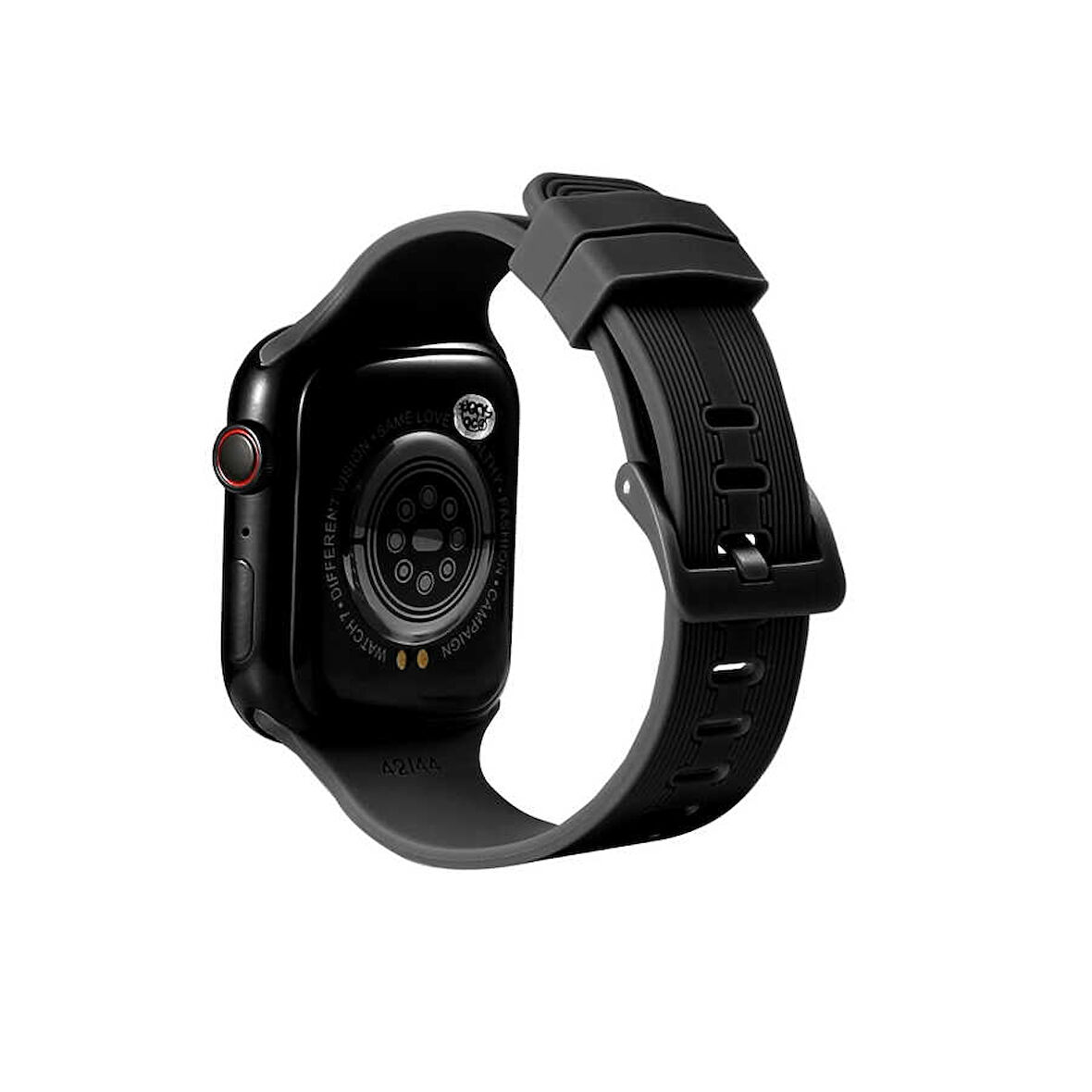 Apple Watch - se/2/3/4/5/6/7/8/9 Seri 38mm Serisi 40mm 41mm İçin Suya Dayanıklı Esnek Silikon Kordon