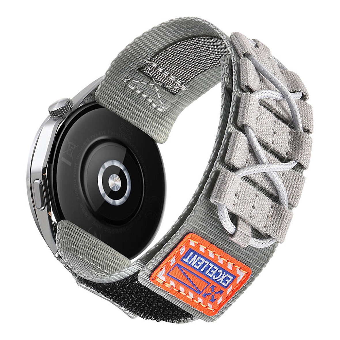 Huawei Watch GT 2 / GT 2 Pro / GT 3 / GT 4 / GT 5 / GT 5 Pro 46mm Uyumlu Örgülü Kumaş Hasır Kordon