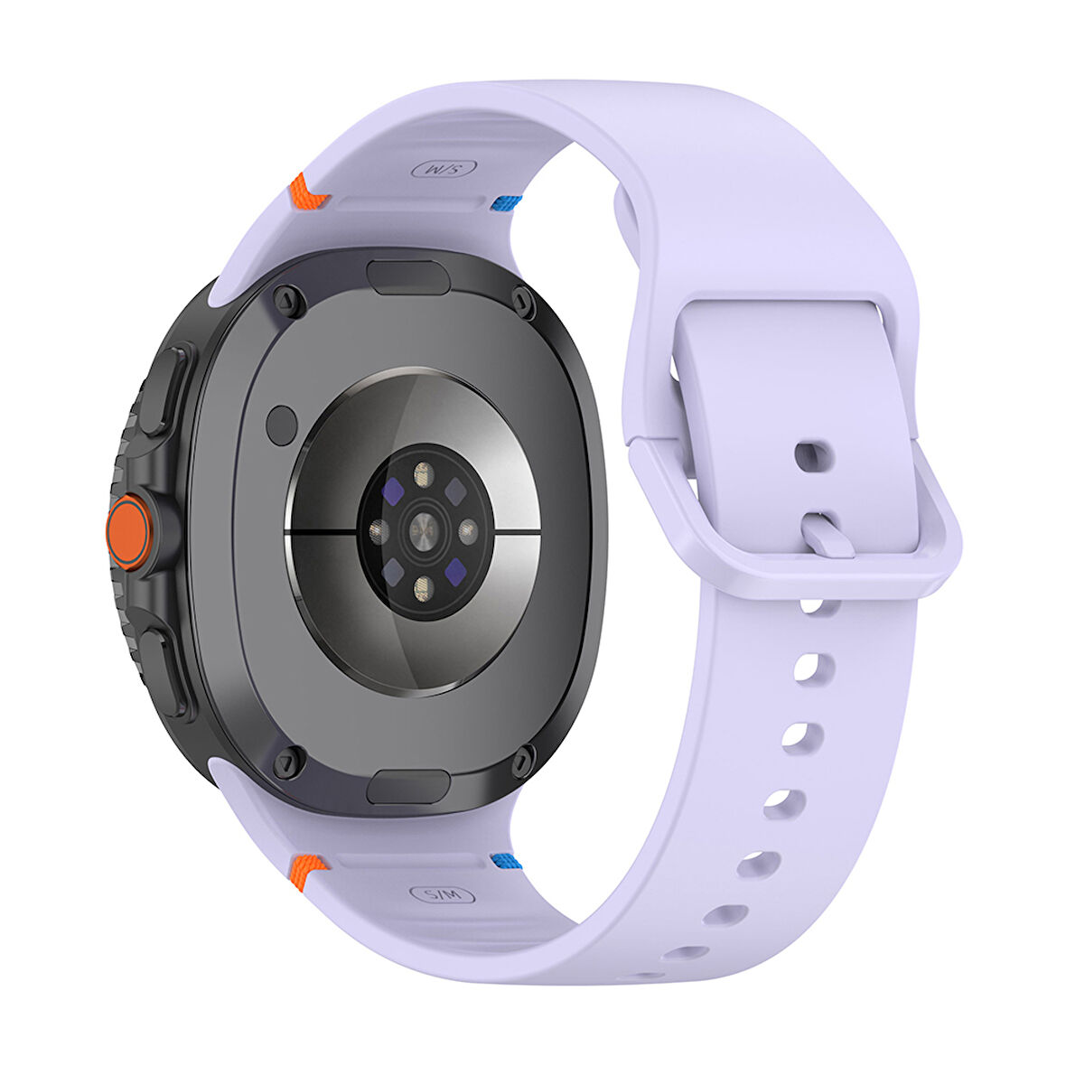 Samsung Galaxy Watch 8 Ultra İçin Uyumlu Silikon Kordon Klasik Stil Ayarlanabilir Saat Kayışı