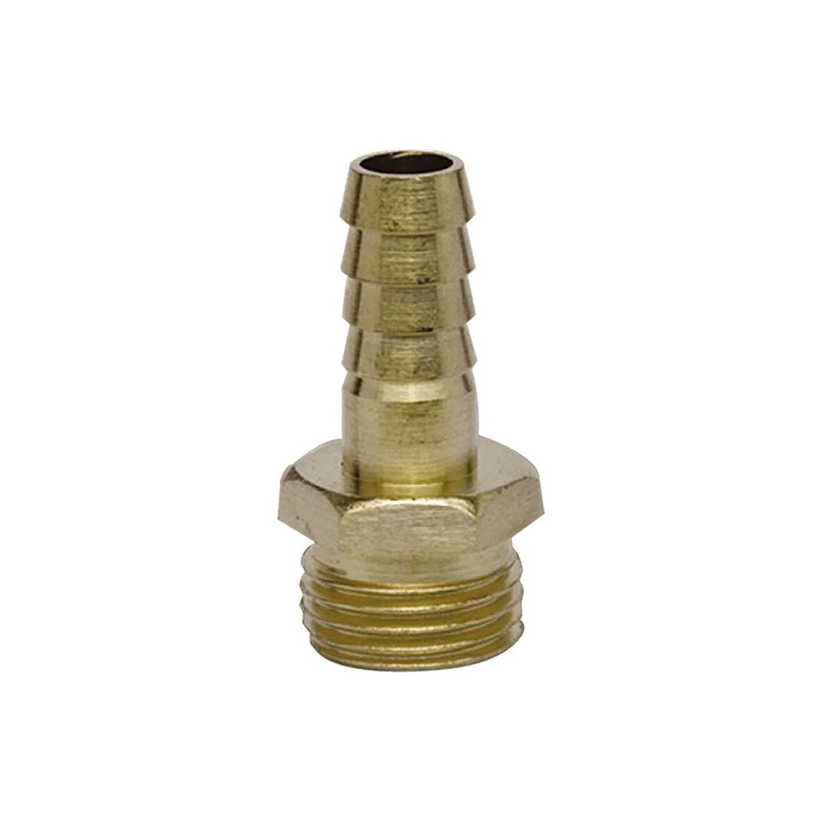 Ø12 mm - 1/4" SARI HORTUM RAKORU (AĞIR TİP)