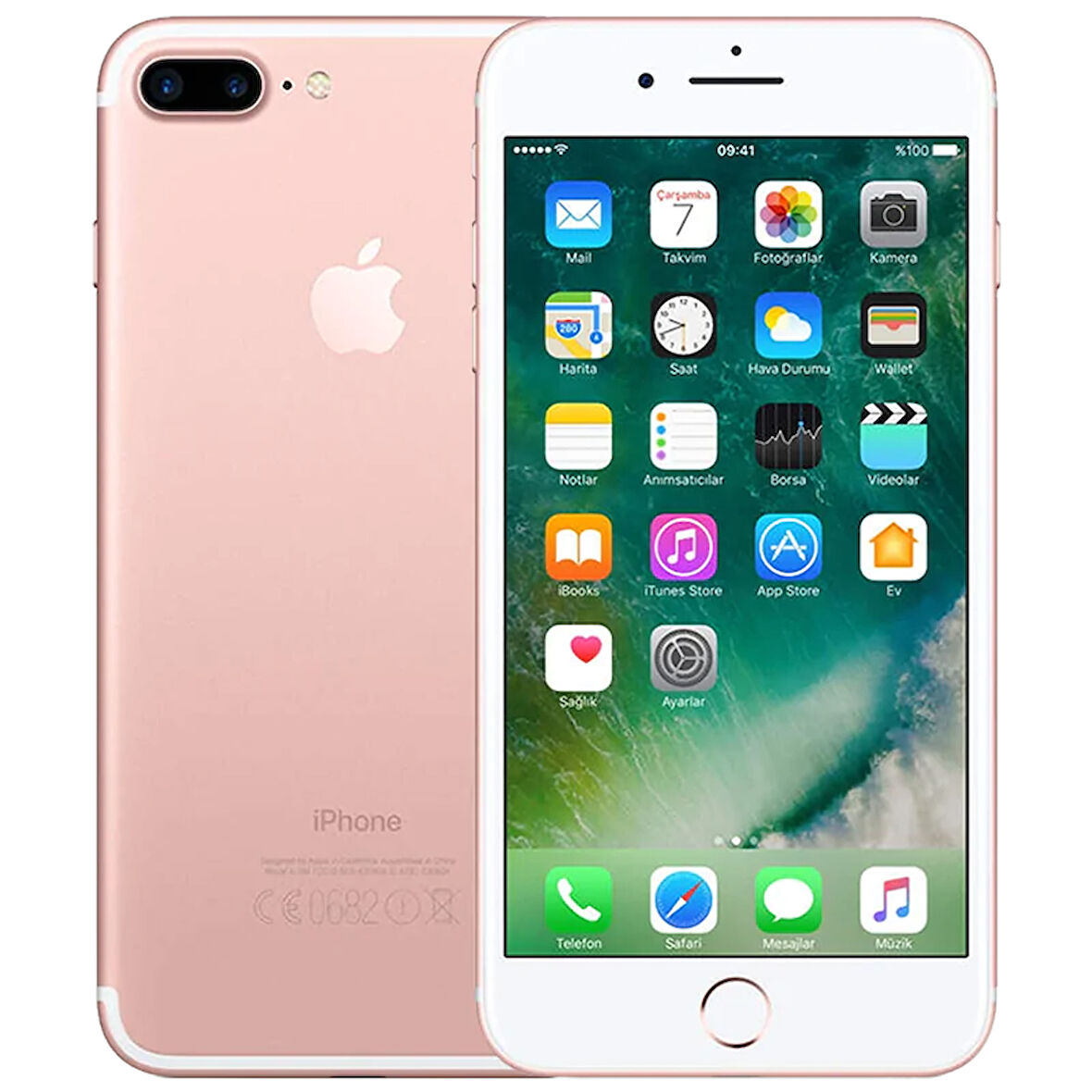 APPLE IPHONE 7 PLUS 32GB PEMBE MÜKEMMEL