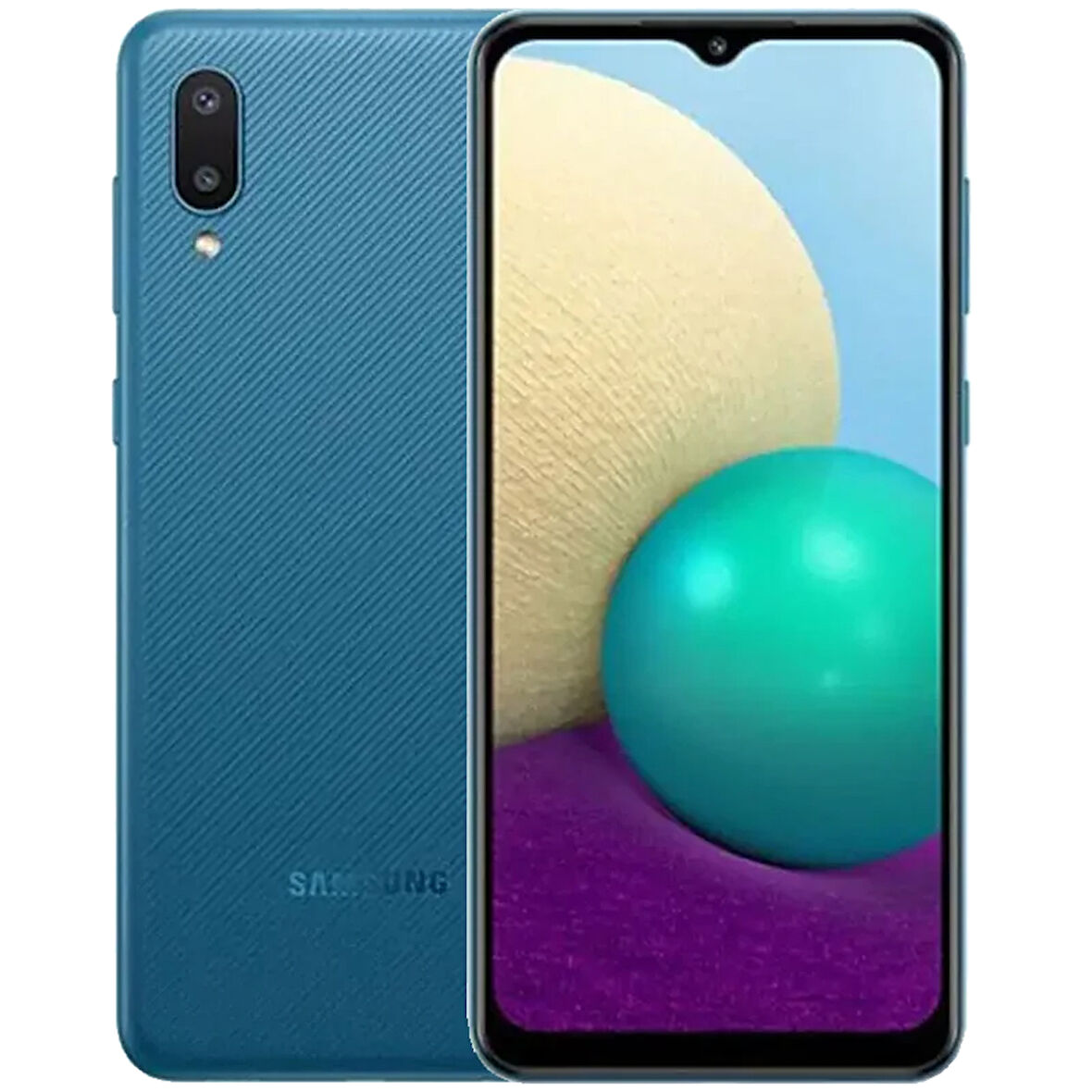 SAMSUNG GALAXY A02 32GB MAVİ İYİ