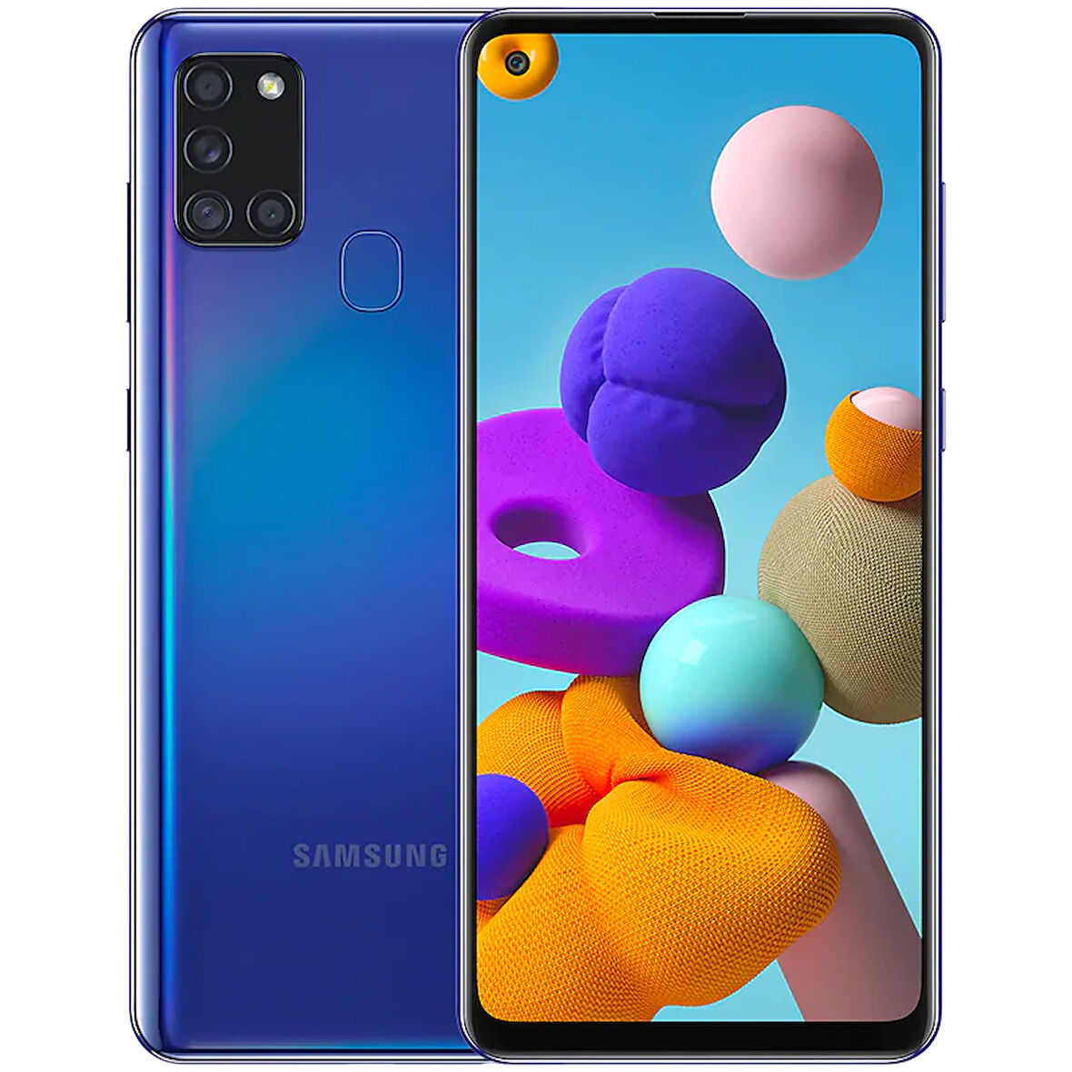 SAMSUNG GALAXY A21s 64GB MAVİ MÜKEMMEL