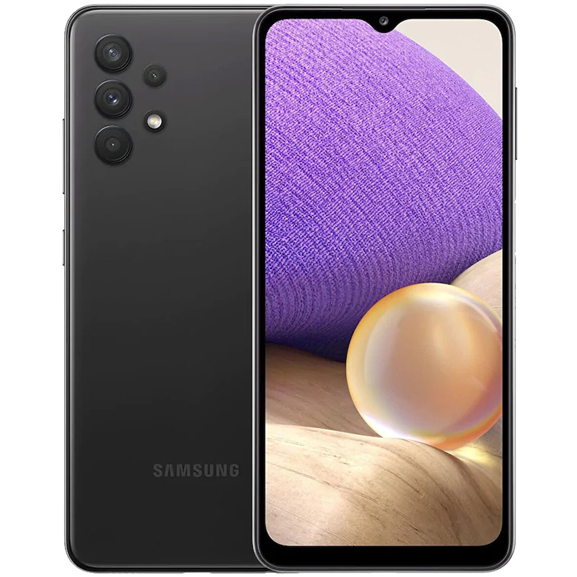 Yenilenmiş Samsung Galaxy A32 128 GB Siyah Cep Telefonu (12 Ay Garantili) - B Kalite