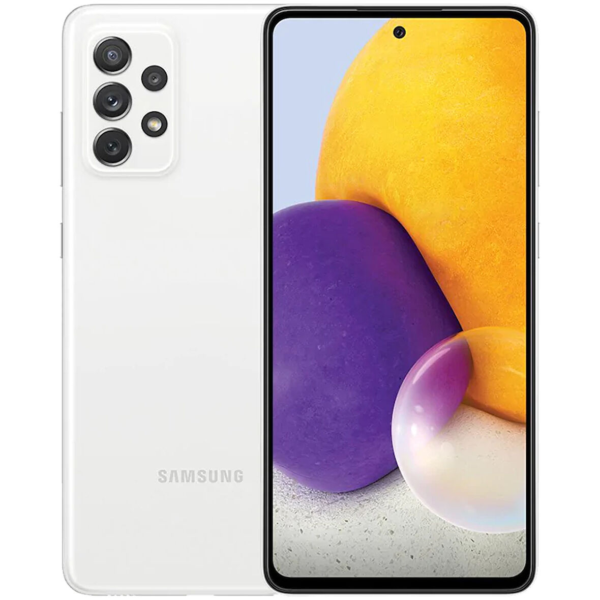Yenilenmiş Samsung Galaxy A72 128 GB Mavi Cep Telefonu (12 Ay Garantili) - B Kalite