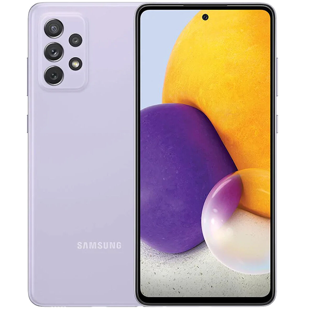 Yenilenmiş Samsung Galaxy A72 128 GB Mavi Cep Telefonu (12 Ay Garantili) - B Kalite