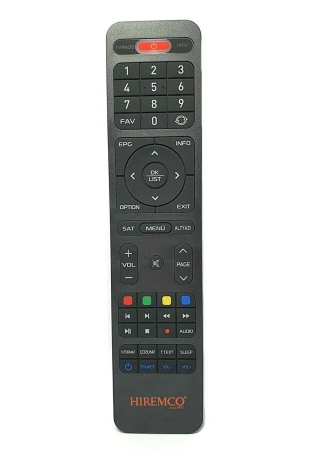 Gt Turbo V8d Hd Orjinal Uydu Kumandası