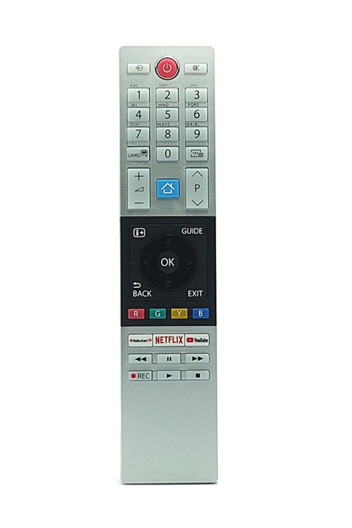 Ct-8528 Rakuten Tv Youtube Netflix Tuşlu Tv Uzaktan Kumanda