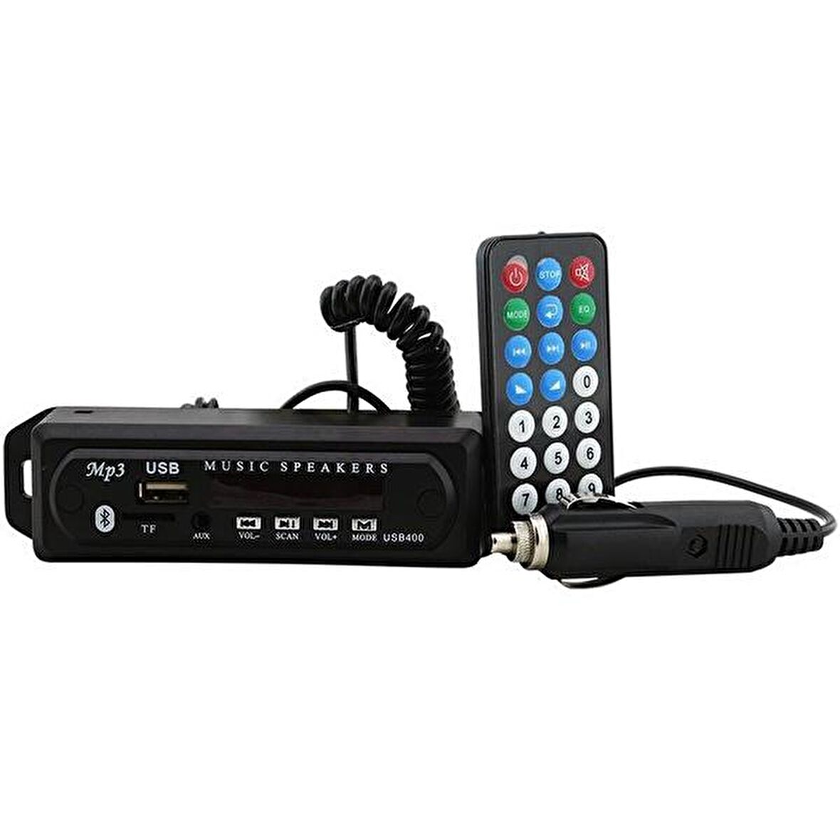 EU-02 Şook Fiyat..! Spiral Kablo Oto Teyp Aux,Usb,Sd Çevirici Dönüştürücü Ve Class 402