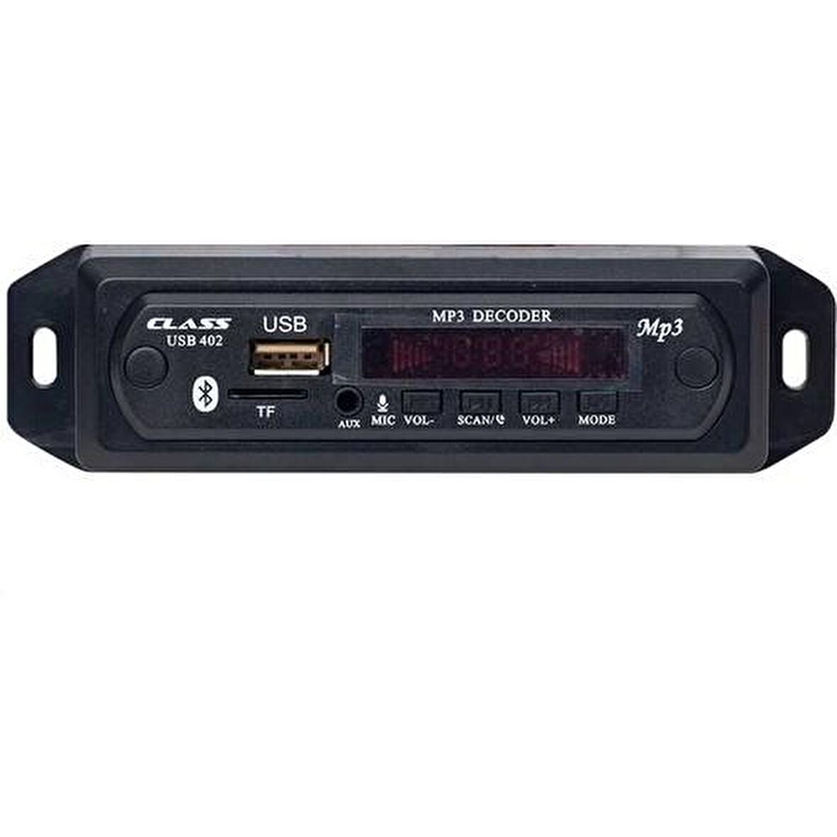 EU-02 Fırsat Ürünü ''' Class USB402 Araç Spiral Kablo Oto Teyp Aux , Usb , Sd Çevirici & Bluetoothlu