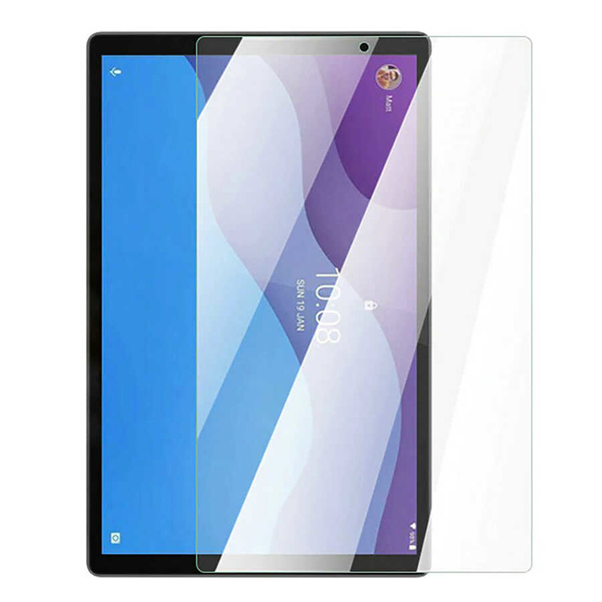 Lenovo M10 TB-X306F Gen.2 Uyumlu Tablet Nano Ekran Koruyucu Kristal Netliğinde %100 Ultra Görüntü Kalitesi Esnek Temperli Kırılmaz Nano Screen Protector