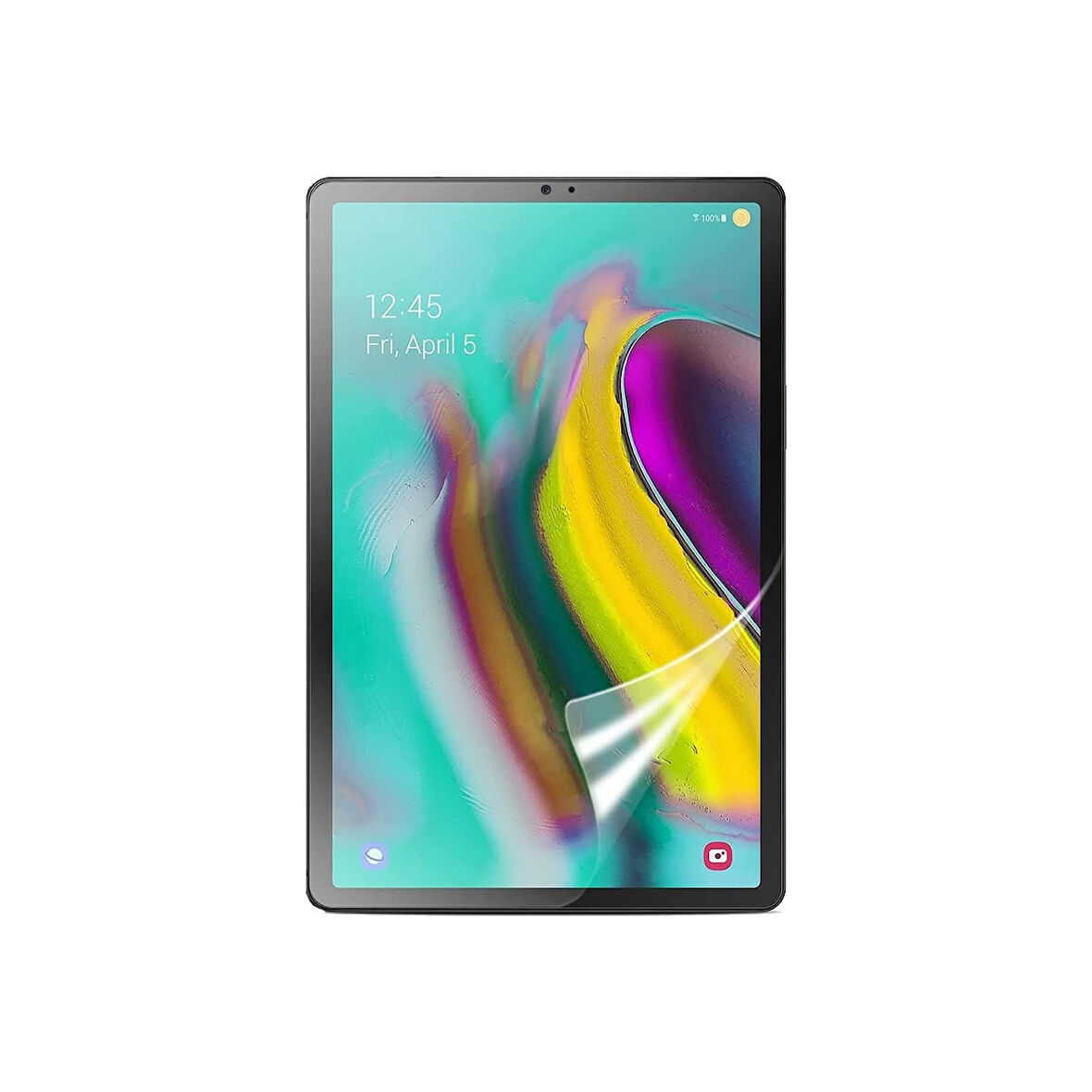 Samsung Galaxy Tab S4 T830 & T835 & T837 Uyumlu Tablet Nano Ekran Koruyucu Kristal Netliğinde %100 Ultra Görüntü Kalitesi Esnek Temperli Kırılmaz Nano Screen Protector