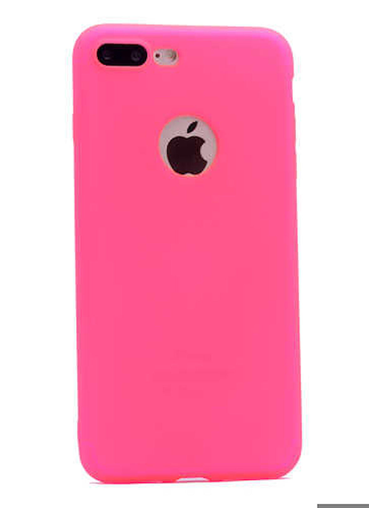 Apple iPhone 7 Plus Uyumlu Kılıf Soft Flexible Matte Silicone, Ultra Esnek Ultra ince Ultra Koruyucu Pürüzsüz Mat Silikon