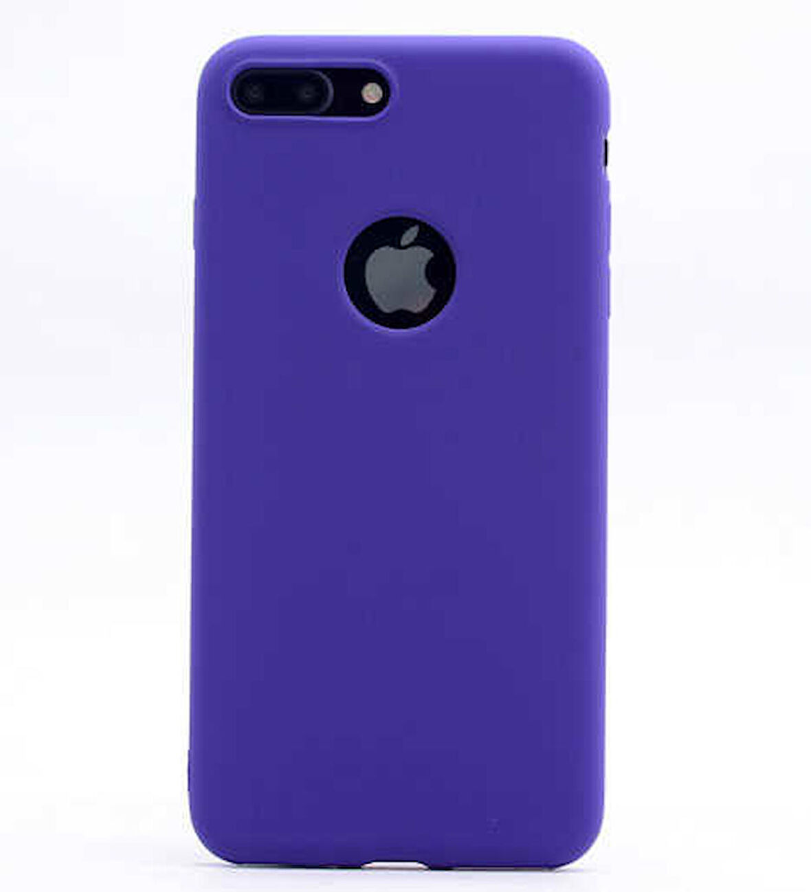 Apple iPhone 8 Plus Uyumlu Kılıf Soft Flexible Matte Silicone, Ultra Esnek Ultra ince Ultra Koruyucu Pürüzsüz Mat Silikon