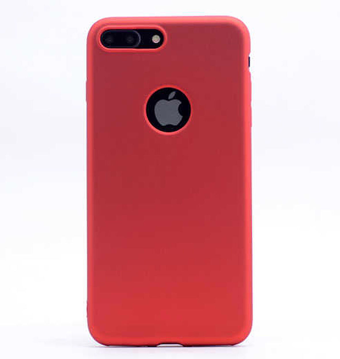 Apple iPhone 8 Plus Uyumlu Kılıf Soft Flexible Matte Silicone, Ultra Esnek Ultra ince Ultra Koruyucu Pürüzsüz Mat Silikon