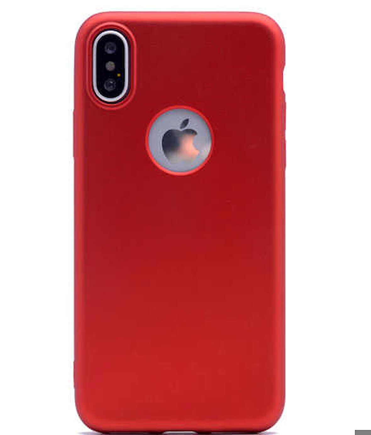 Apple iPhone X Uyumlu Kılıf Soft Flexible Matte Silicone, Ultra Esnek Ultra ince Ultra Koruyucu Pürüzsüz Mat Silikon