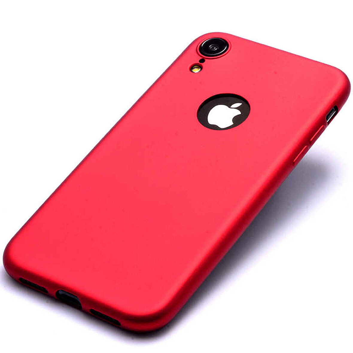 Apple iPhone XR 6.1 Uyumlu Kılıf Soft Flexible Matte Silicone, Ultra Esnek Ultra ince Ultra Koruyucu Pürüzsüz Mat Silikon