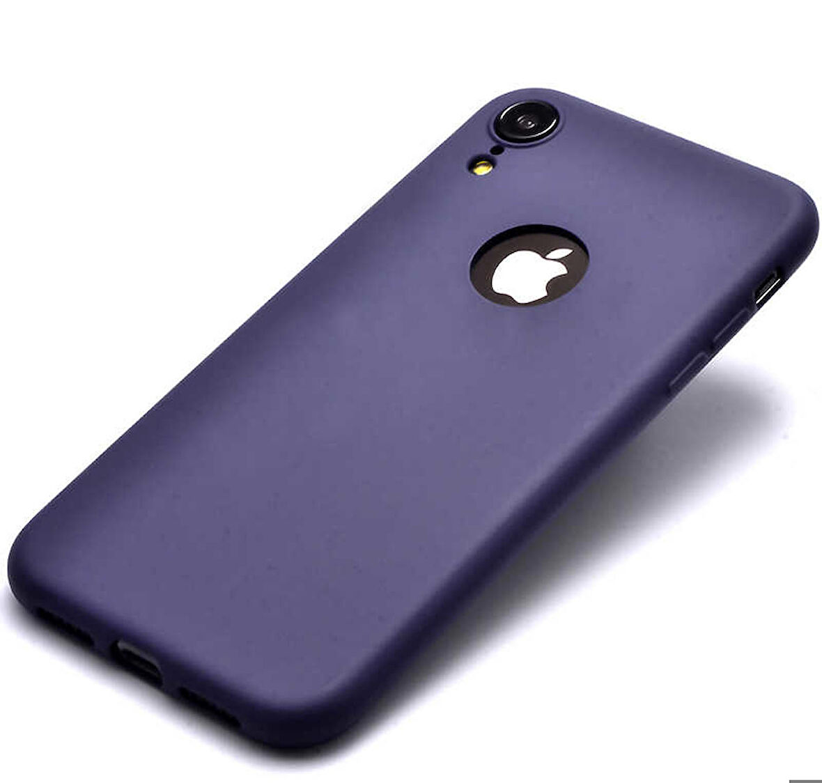 Apple iPhone XR 6.1 Uyumlu Kılıf Soft Flexible Matte Silicone, Ultra Esnek Ultra ince Ultra Koruyucu Pürüzsüz Mat Silikon