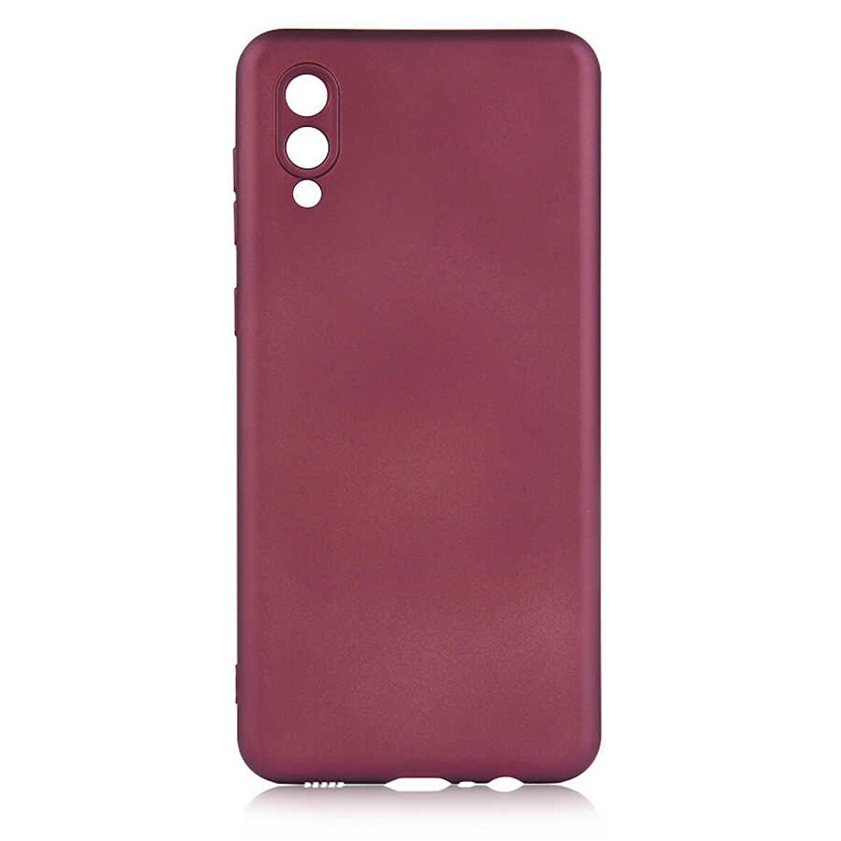 Samsung Galaxy A02 Uyumlu Kılıf Soft Flexible Matte Silicone, Ultra Esnek Ultra ince Ultra Koruyucu Pürüzsüz Mat Silikon