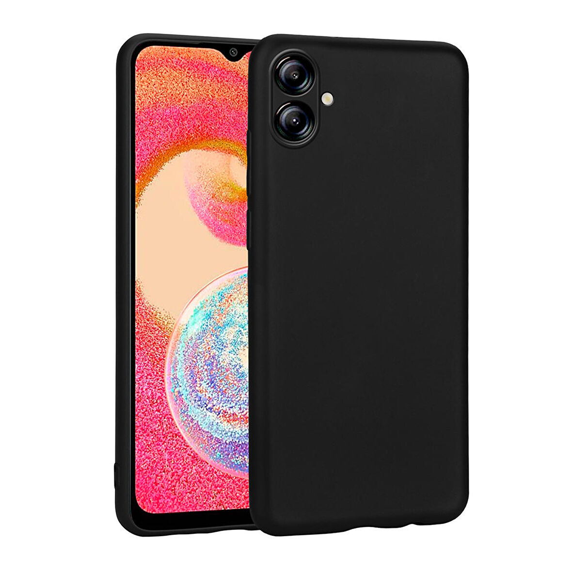 Samsung Galaxy A04E Uyumlu Kılıf Soft Flexible Matte Silicone, Ultra Esnek Ultra ince Ultra Koruyucu Pürüzsüz Mat Silikon