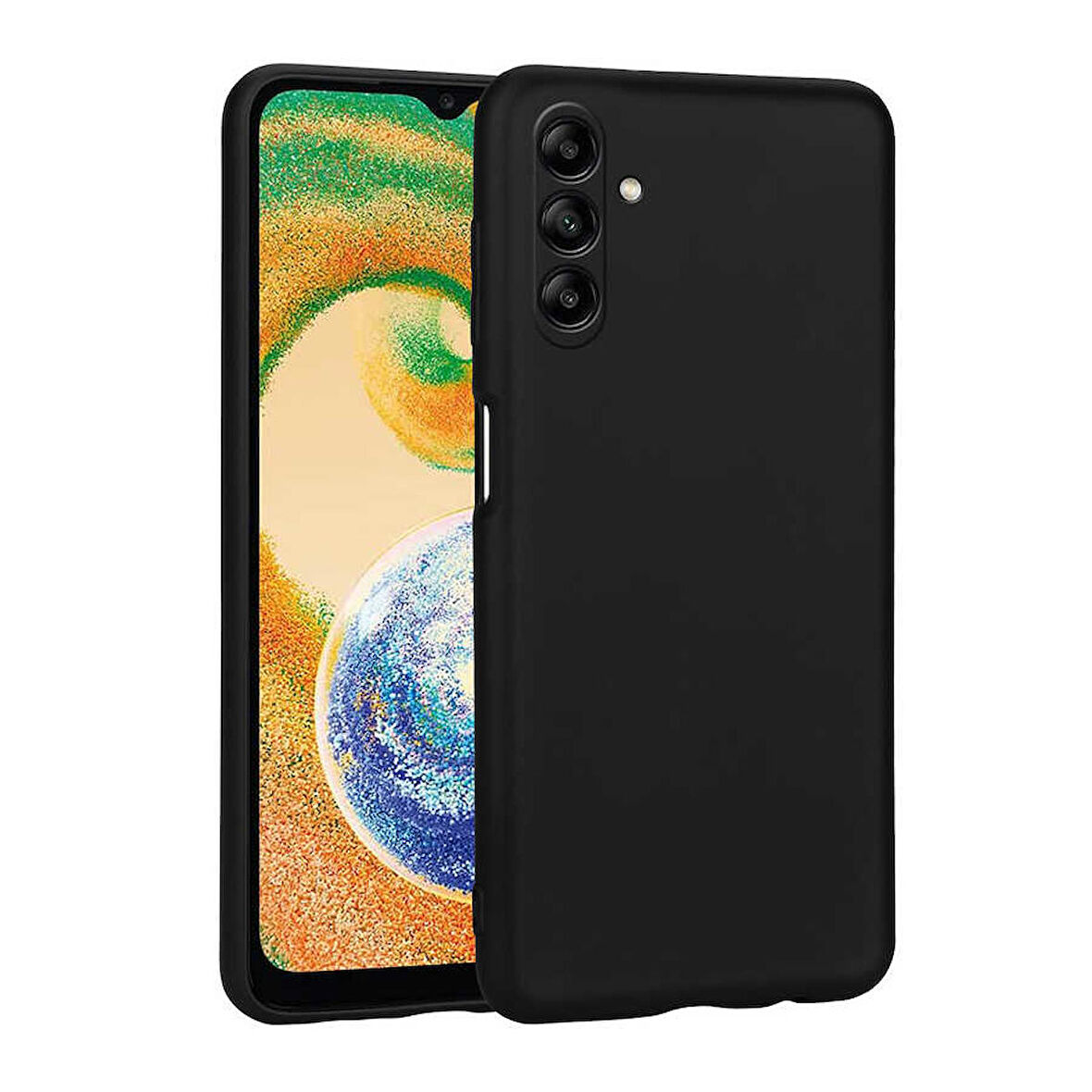 Samsung Galaxy A04S Uyumlu Kılıf Soft Flexible Matte Silicone, Ultra Esnek Ultra ince Ultra Koruyucu Pürüzsüz Mat Silikon
