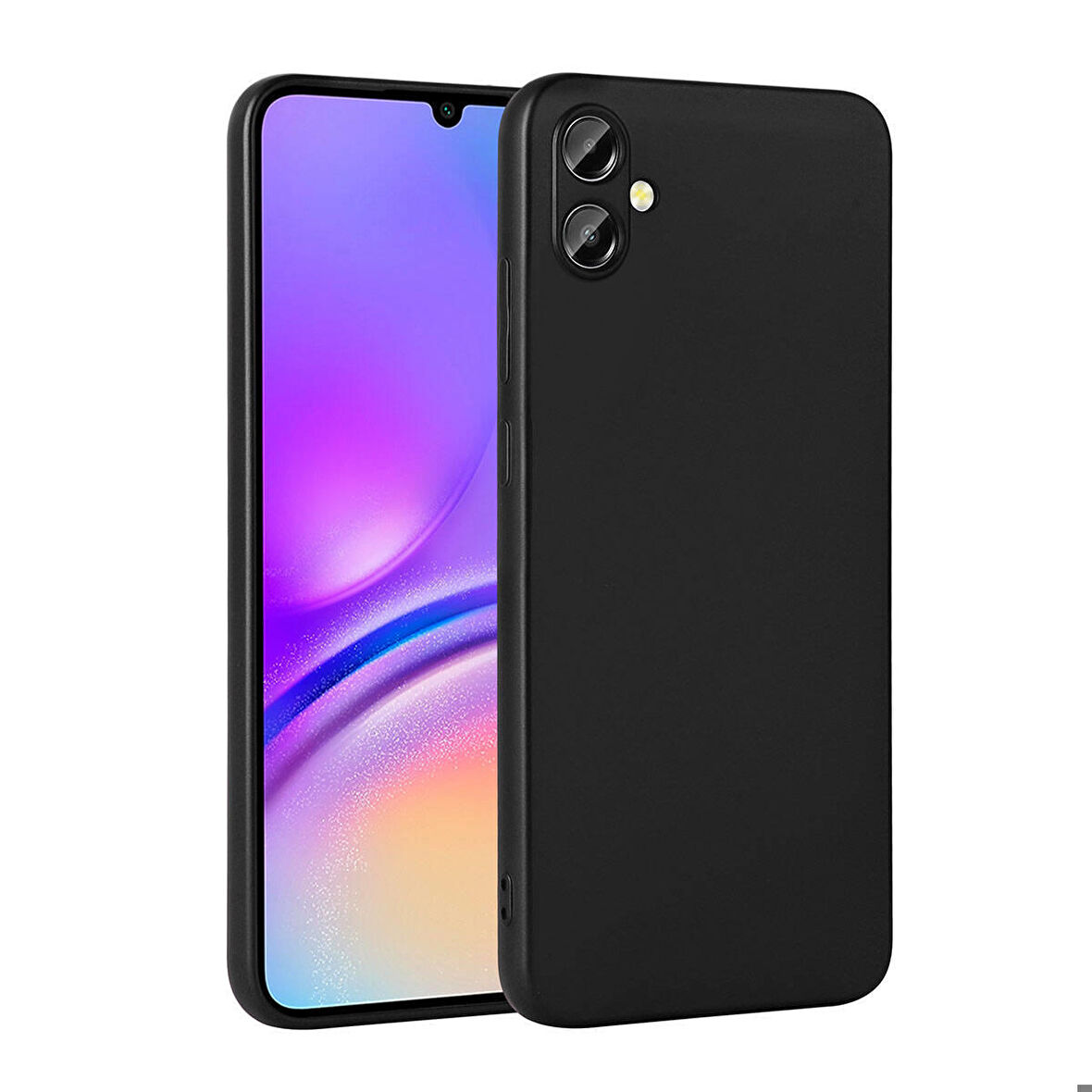Samsung Galaxy A05 Uyumlu Kılıf Soft Flexible Matte Silicone, Ultra Esnek Ultra ince Ultra Koruyucu Pürüzsüz Mat Silikon