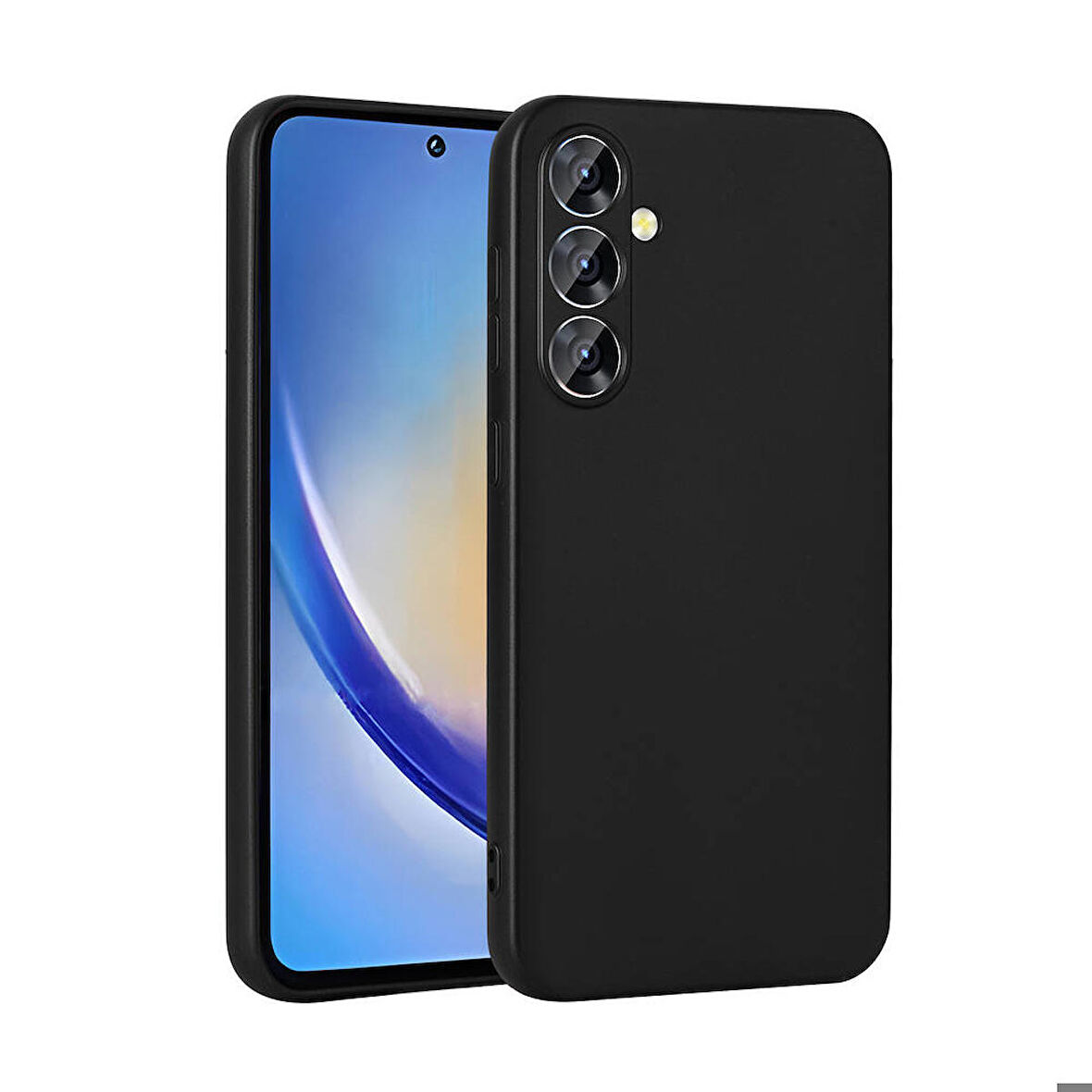 Samsung Galaxy A35 Uyumlu Kılıf Soft Flexible Matte Silicone, Ultra Esnek Ultra ince Ultra Koruyucu Pürüzsüz Mat Silikon
