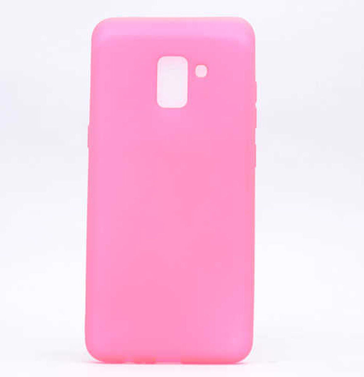 Samsung Galaxy A8 Plus 2018 Uyumlu Kılıf Soft Flexible Matte Silicone, Ultra Esnek Ultra ince Ultra Koruyucu Pürüzsüz Mat Silikon