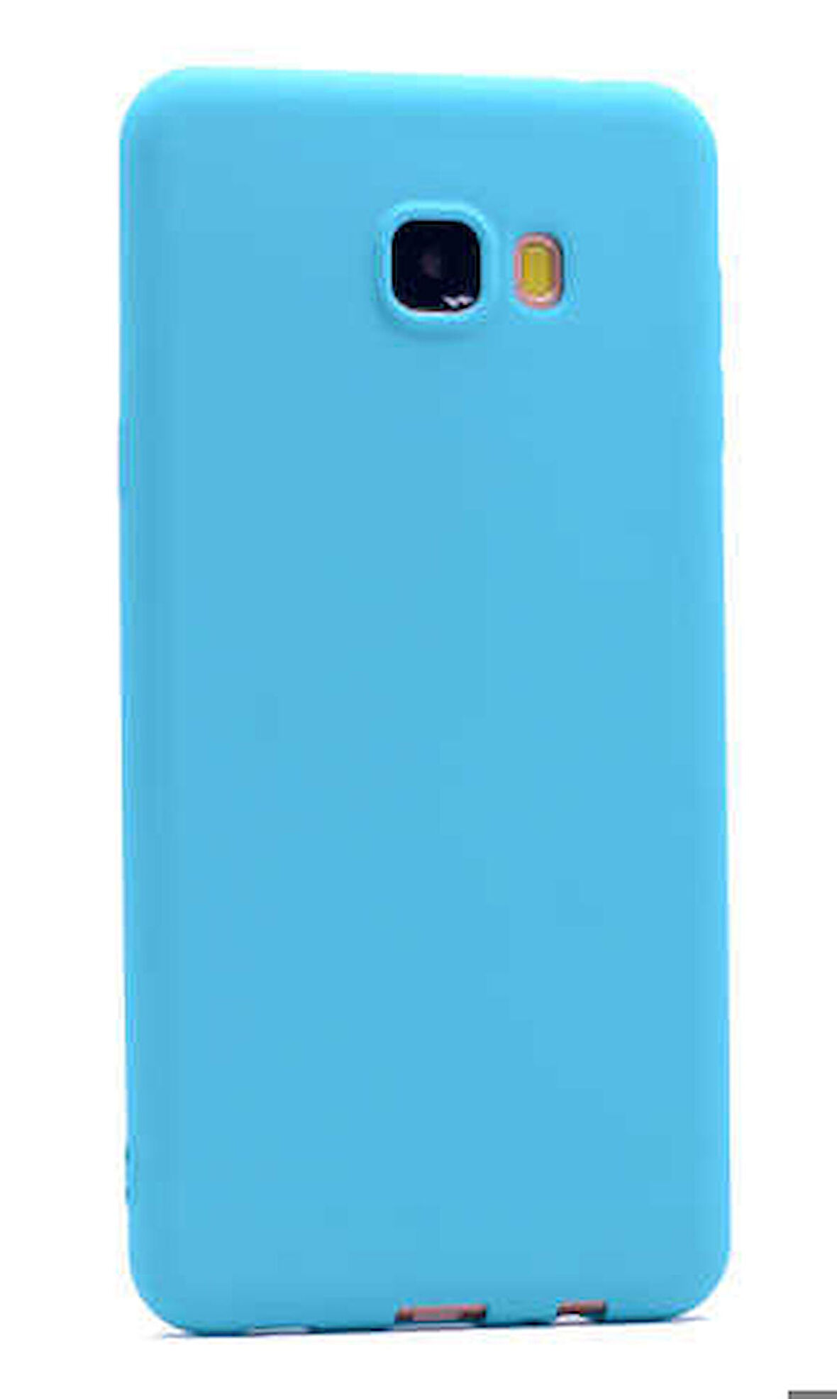 Samsung Galaxy C7 Uyumlu Kılıf Soft Flexible Matte Silicone, Ultra Esnek Ultra ince Ultra Koruyucu Pürüzsüz Mat Silikon