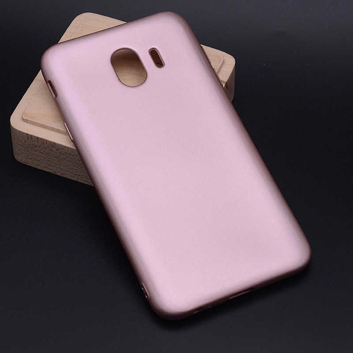 Samsung Galaxy J4 Uyumlu Kılıf Soft Flexible Matte Silicone, Ultra Esnek Ultra ince Ultra Koruyucu Pürüzsüz Mat Silikon