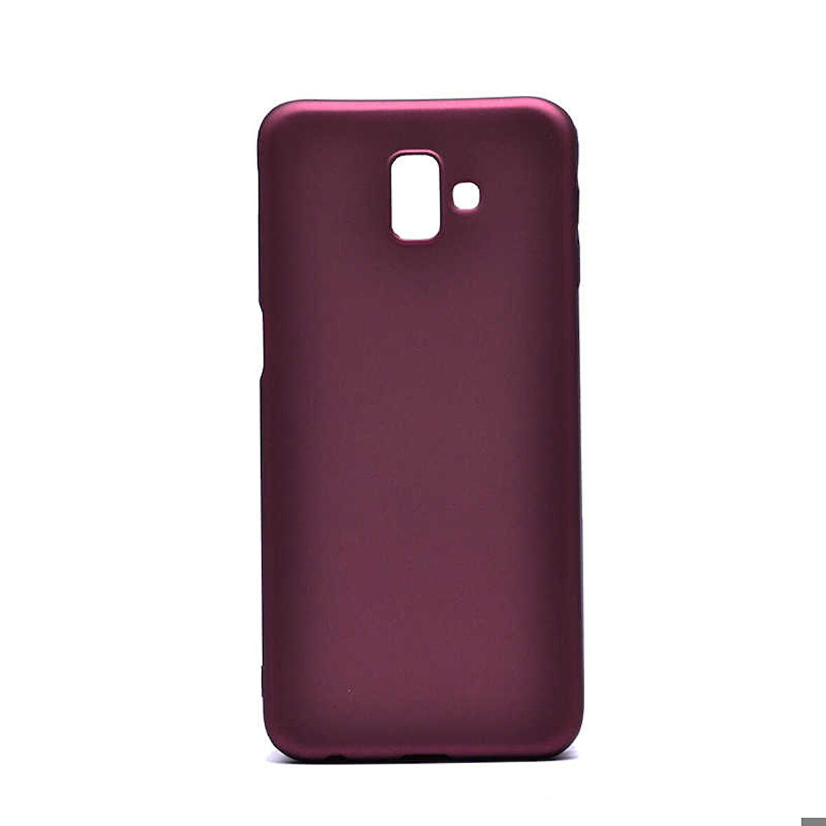 Samsung Galaxy J6 Plus Uyumlu Kılıf Soft Flexible Matte Silicone, Ultra Esnek Ultra ince Ultra Koruyucu Pürüzsüz Mat Silikon