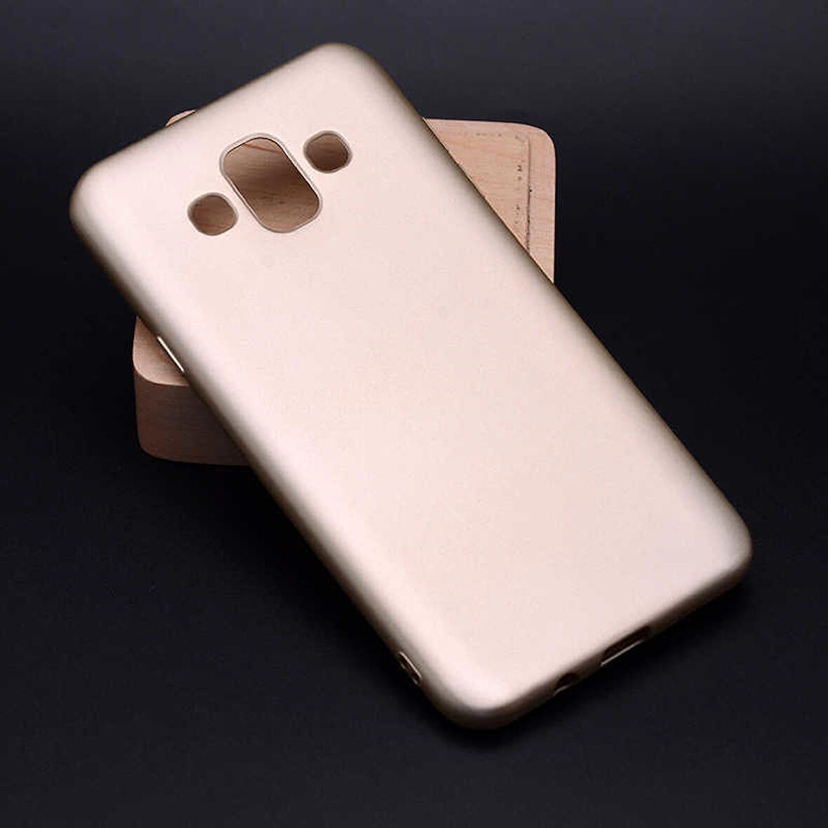 Samsung Galaxy J7 Duo Uyumlu Kılıf Soft Flexible Matte Silicone, Ultra Esnek Ultra ince Ultra Koruyucu Pürüzsüz Mat Silikon