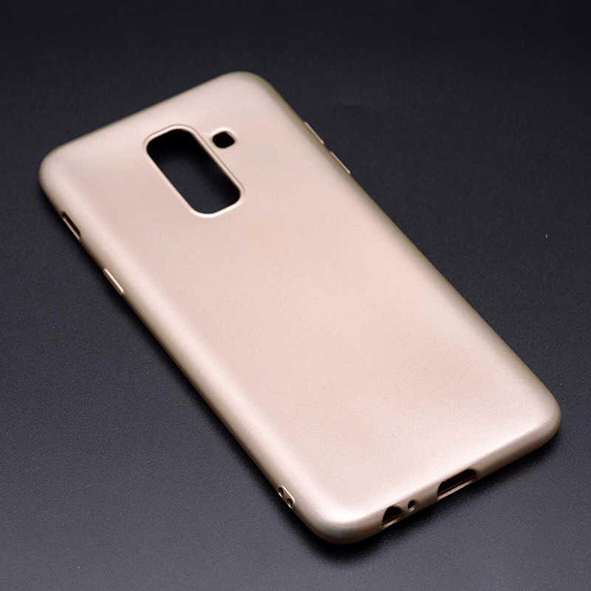 Samsung Galaxy J8 Uyumlu Kılıf Soft Flexible Matte Silicone, Ultra Esnek Ultra ince Ultra Koruyucu Pürüzsüz Mat Silikon