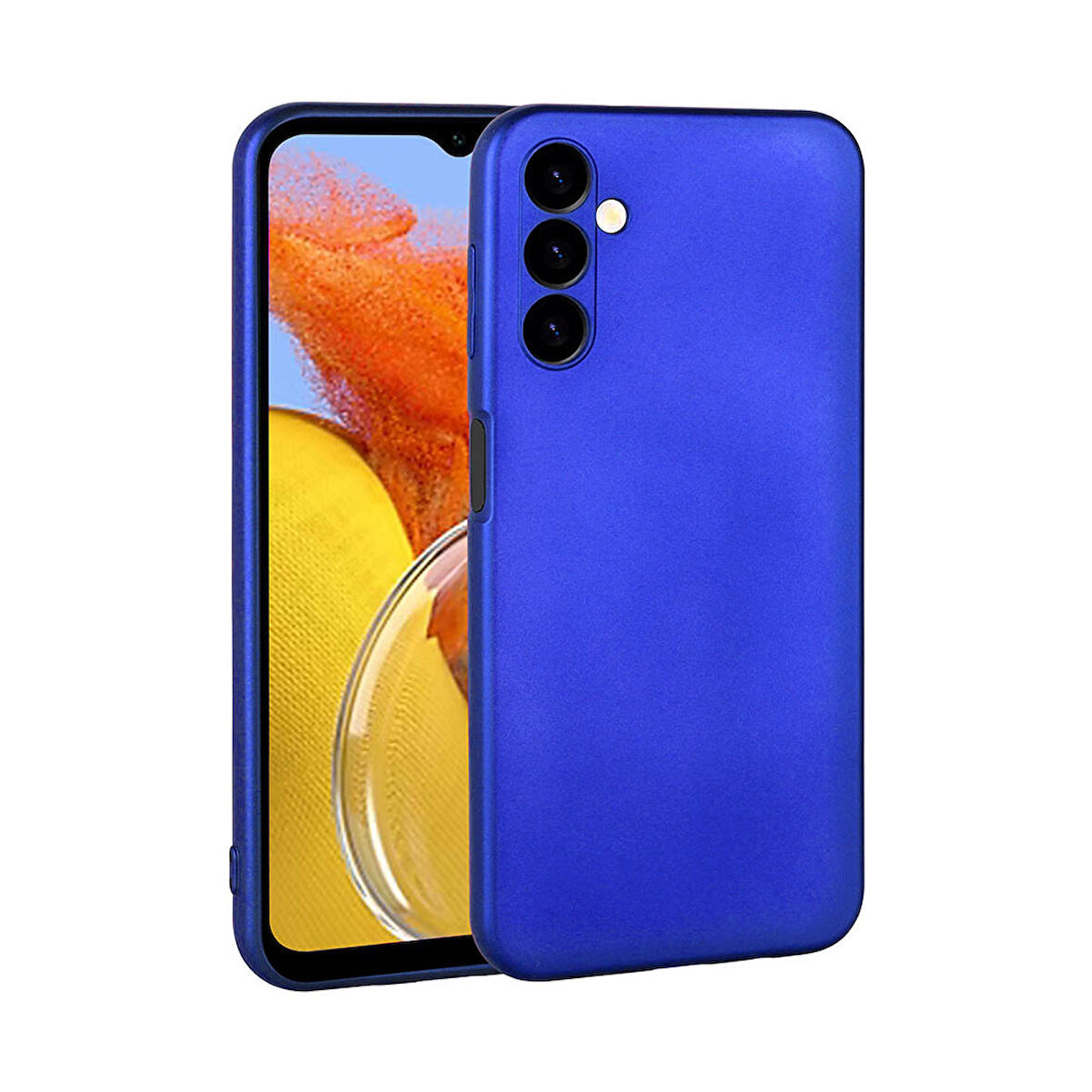 Samsung Galaxy M14 Uyumlu Kılıf Soft Flexible Matte Silicone, Ultra Esnek Ultra ince Ultra Koruyucu Pürüzsüz Mat Silikon