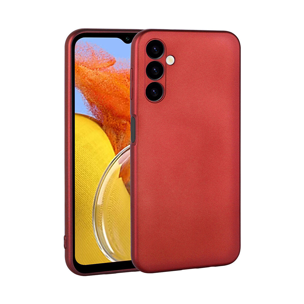Samsung Galaxy M14 Uyumlu Kılıf Soft Flexible Matte Silicone, Ultra Esnek Ultra ince Ultra Koruyucu Pürüzsüz Mat Silikon