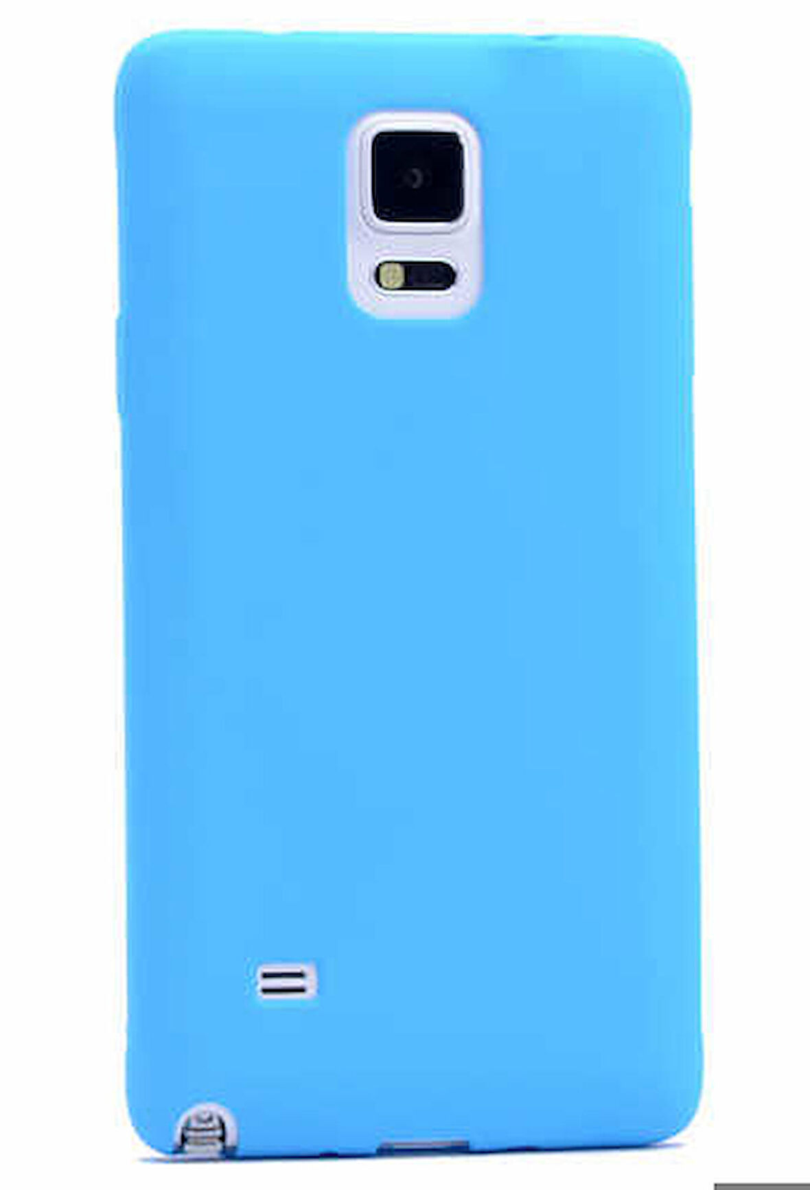 Samsung Galaxy Note 4 Uyumlu Kılıf Soft Flexible Matte Silicone, Ultra Esnek Ultra ince Ultra Koruyucu Pürüzsüz Mat Silikon