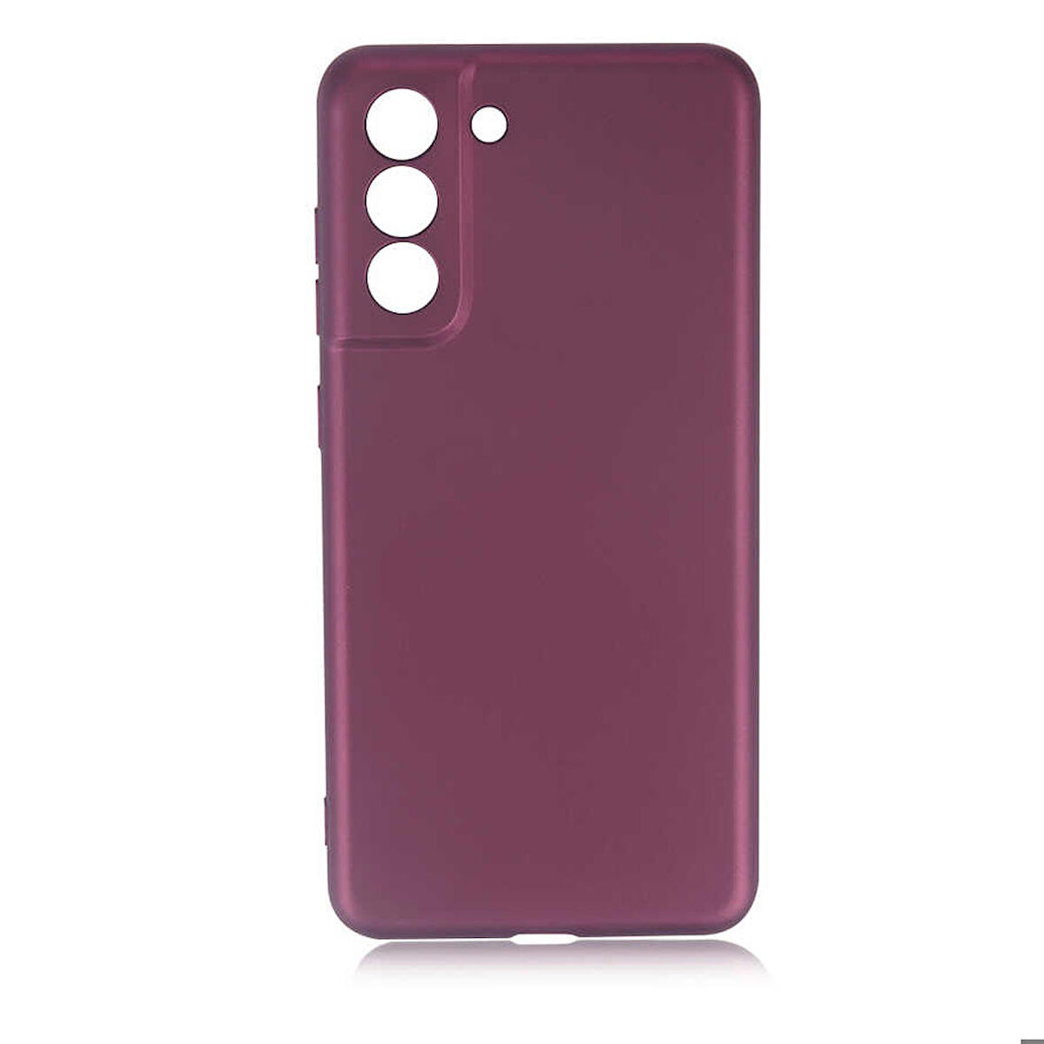 Samsung Galaxy S21 FE Uyumlu Kılıf Soft Flexible Matte Silicone, Ultra Esnek Ultra ince Ultra Koruyucu Pürüzsüz Mat Silikon