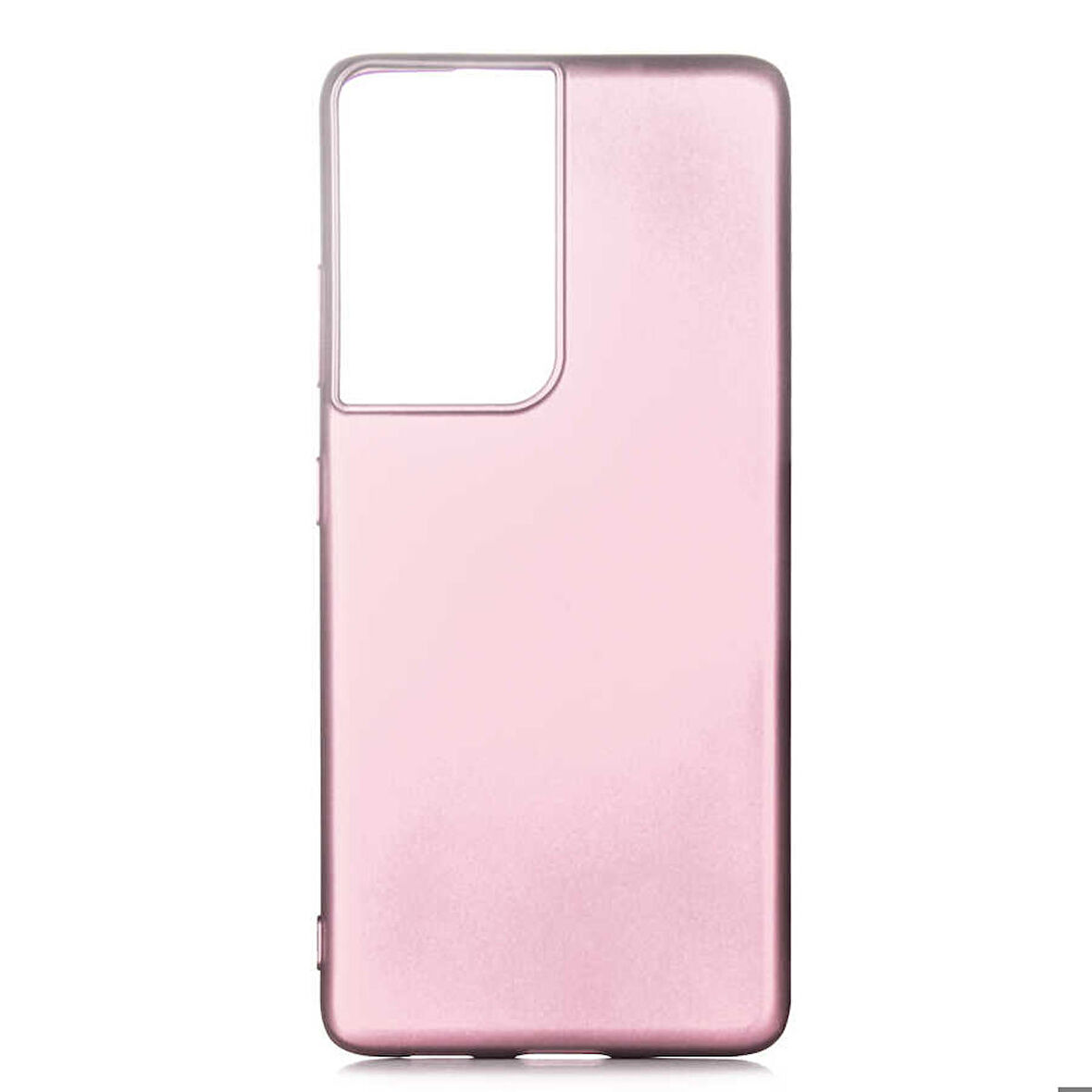 Samsung Galaxy S21 Ultra Uyumlu Kılıf Soft Flexible Matte Silicone, Ultra Esnek Ultra ince Ultra Koruyucu Pürüzsüz Mat Silikon