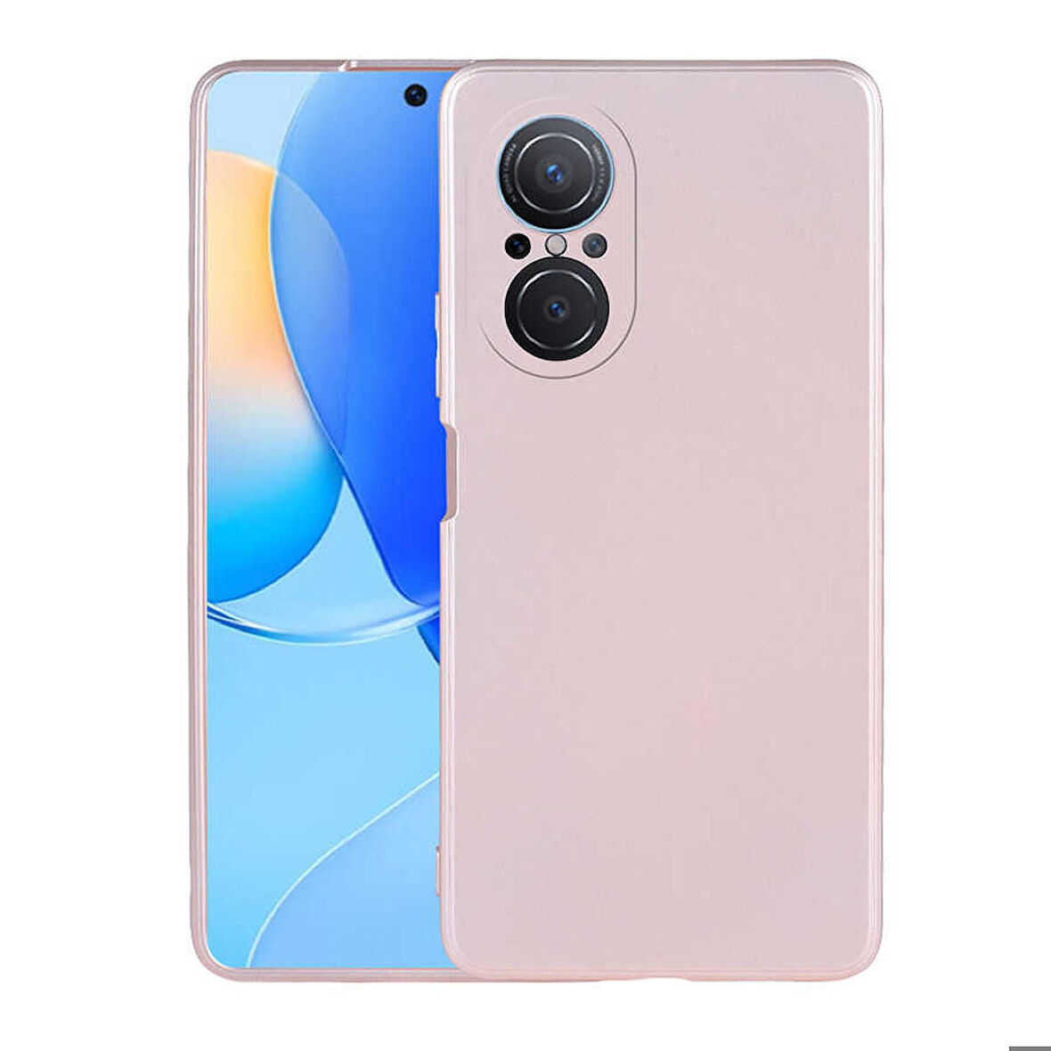 Huawei Nova 9 SE Uyumlu Kılıf Soft Flexible Matte Silicone, Ultra Esnek Ultra ince Ultra Koruyucu Pürüzsüz Mat Silikon