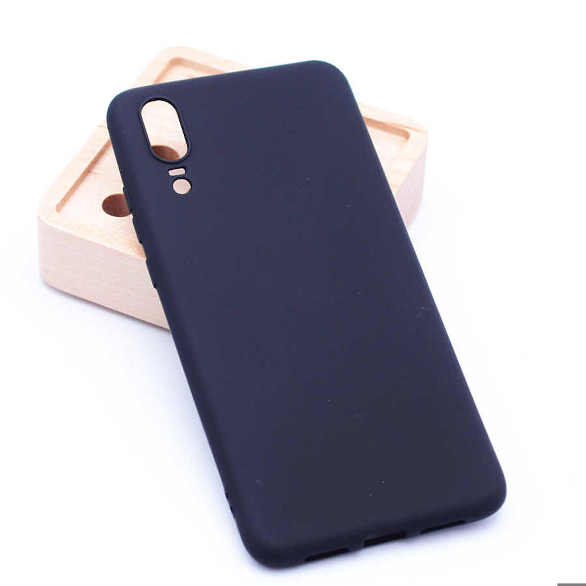 Huawei P20 Uyumlu Kılıf Soft Flexible Matte Silicone, Ultra Esnek Ultra ince Ultra Koruyucu Pürüzsüz Mat Silikon