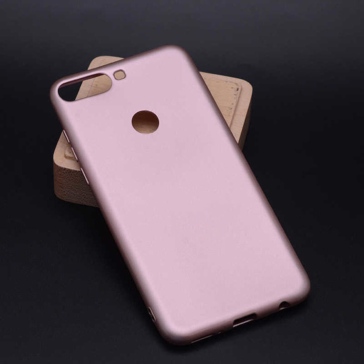 Huawei Y7 2018 Uyumlu Kılıf Soft Flexible Matte Silicone, Ultra Esnek Ultra ince Ultra Koruyucu Pürüzsüz Mat Silikon