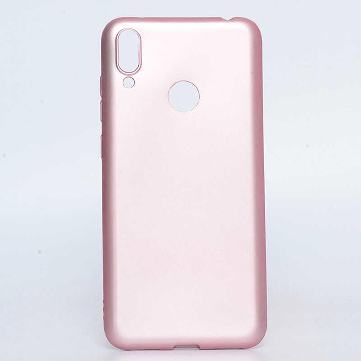 Huawei Y7 Prime 2019 Uyumlu Kılıf Soft Flexible Matte Silicone, Ultra Esnek Ultra ince Ultra Koruyucu Pürüzsüz Mat Silikon